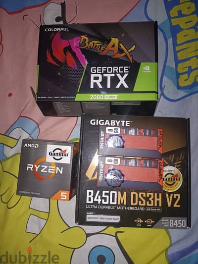 Gaming pc (ryzen 5500 + 2060 super)