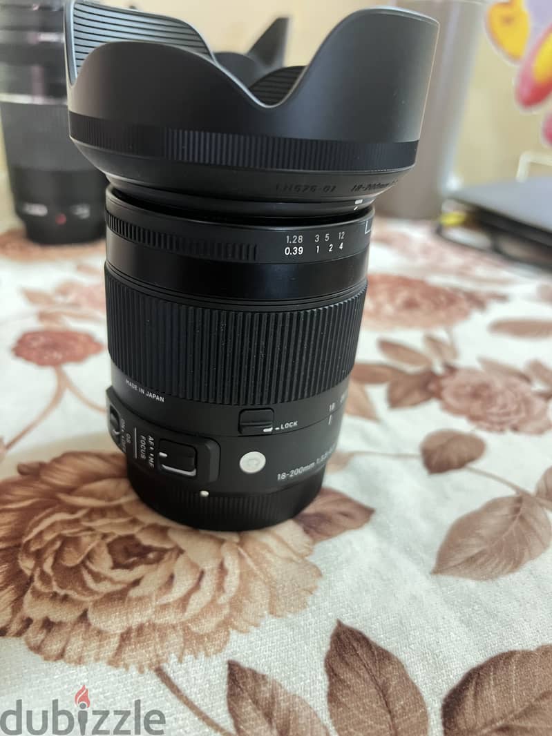 Sigma lense & Røde mic pro 2