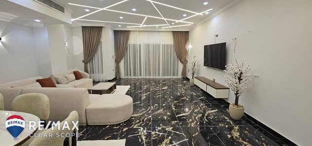Luxury Furnished Duplex Villa for Rent in Hyde Park | 250 sqm + 150 sqm Garden | 3 Beds | 2 Parking Slots | Prime Location