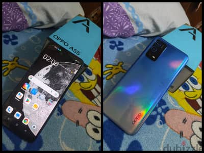  OPPO A55 للبيع بحالة كويسة جدًا   • شاشة 6.5 بوصة HD+ • رامات 4GB