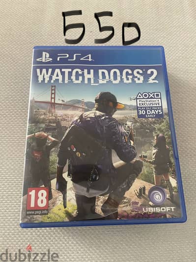Watch dogs2 ps4 used cd game