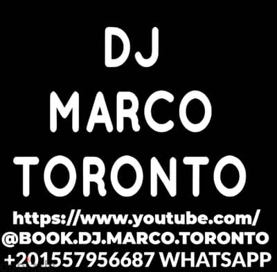 BOOK DJ MARCO TORONTO
