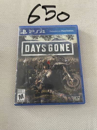 Days gone ps4 used game