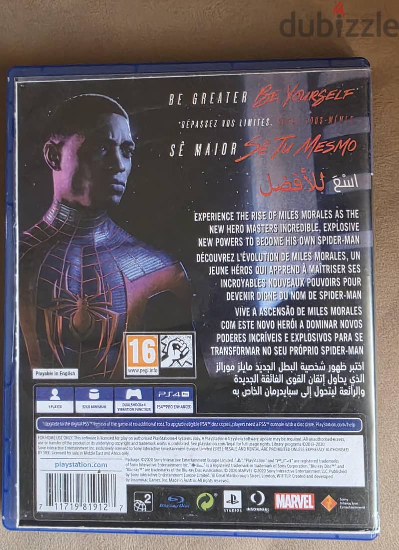 Spiderman Miles Morales PS4 2