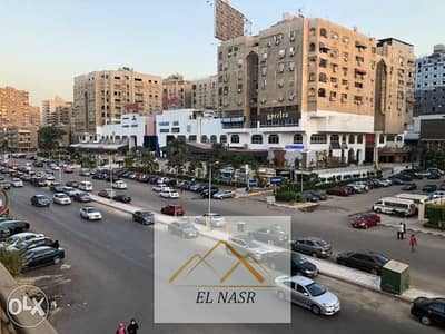 شقة للايجار بمدينة نصرعباس العقاد بشارع البطراوي الرئيسي بالقرب من جنينة مول