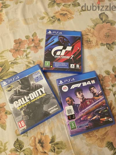 f1 2024 ps4 , grand tromso 7 , call of duty