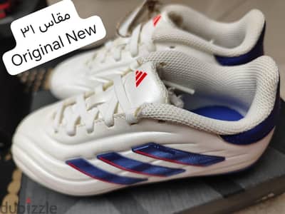 Adidas original football shoes 8 pieces ستارزات اديداس اطفالي ٣٠ ل ٣٢