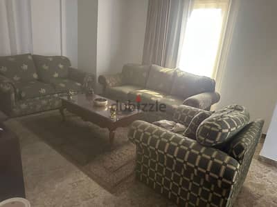Living room furniture + TV Stand (ELECTRONICS NOT INCLUDED)