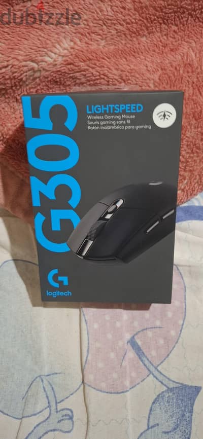 ماوس logitech G305 جديد متبرشم