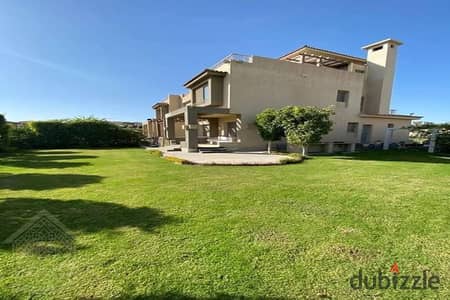 Standalone Villa  Ready To Move in  Pyramids Heights Next To The Crown , New Giza & Pyramids Hills