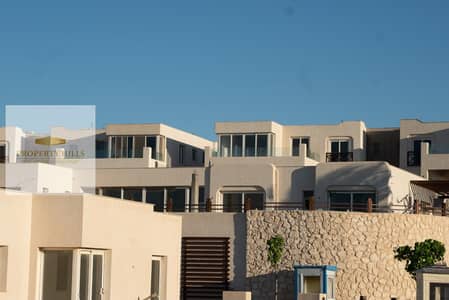 With a big discount, a finished chalet for sale directly on the sea, 190 meters in Sidi Hanesh next to Almazah Bay and Marsa Bajoush