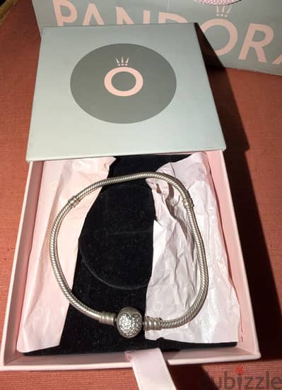 Heart bracelet pandora silver original