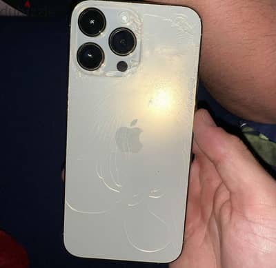 Apple - iPhone 14 Pro Max معفي ضريبه معاه كل حاجته في كسر فقط في الضهر