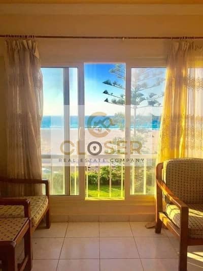 For sale chalet 2BR Fully finished with ACs in Telal Ain Sokhna Prime Location next to La Vista Sokhna