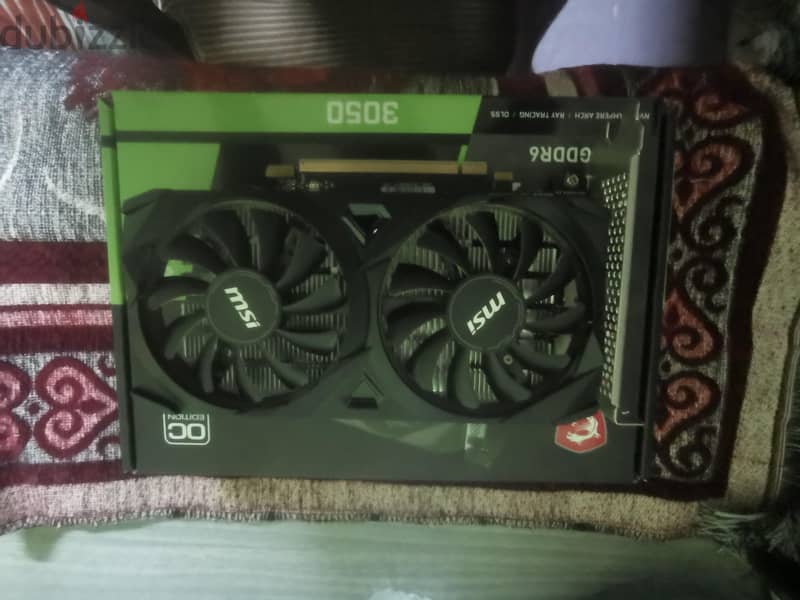 MSI RTX 3050 6GB 3