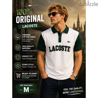 T. shirt lacoste original 100%