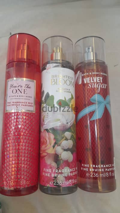 للبيع: مجموعة معطرات جسم (Body Mist) أصلية من باث آند بودي وركس