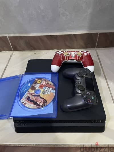 PS4 slim gta 5 CD fifa 26 account