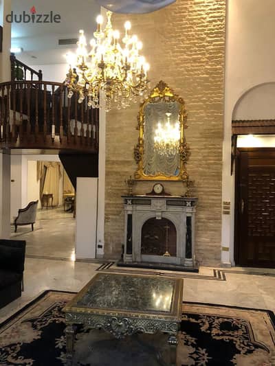 Furnished 6 rooms and 6 receptions and 3 kitchens and a roof and 4 bathrooms