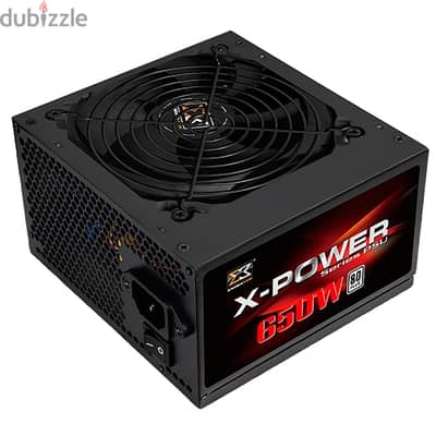 X power supply 650W 80 plus white
