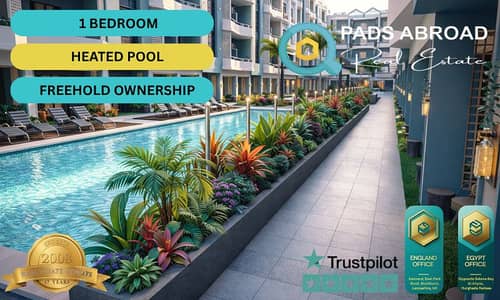 Freehold 1BR, Pool View – Hurghada