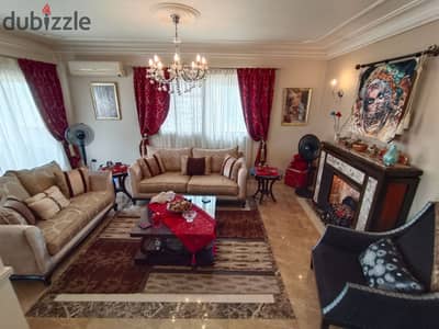 Furnished apartment for rent in Kafr Abdu, Mohamed Safwat Street, area 150m, fully furnished and air-conditioned