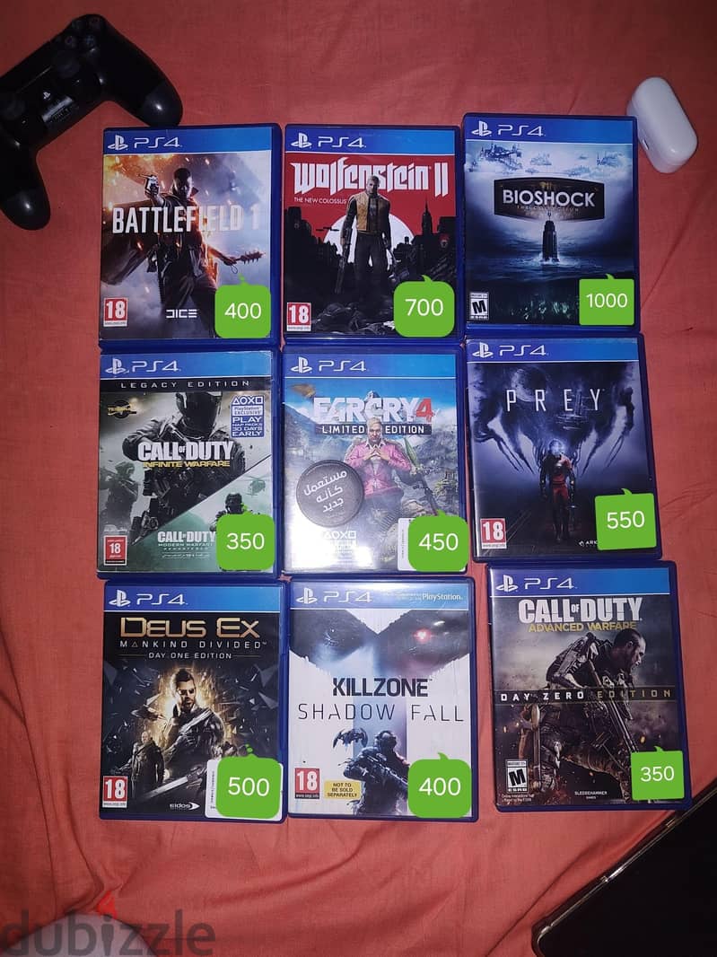 PS4 Used Games 1