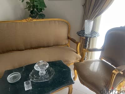 صالون مدهب فرنساوي