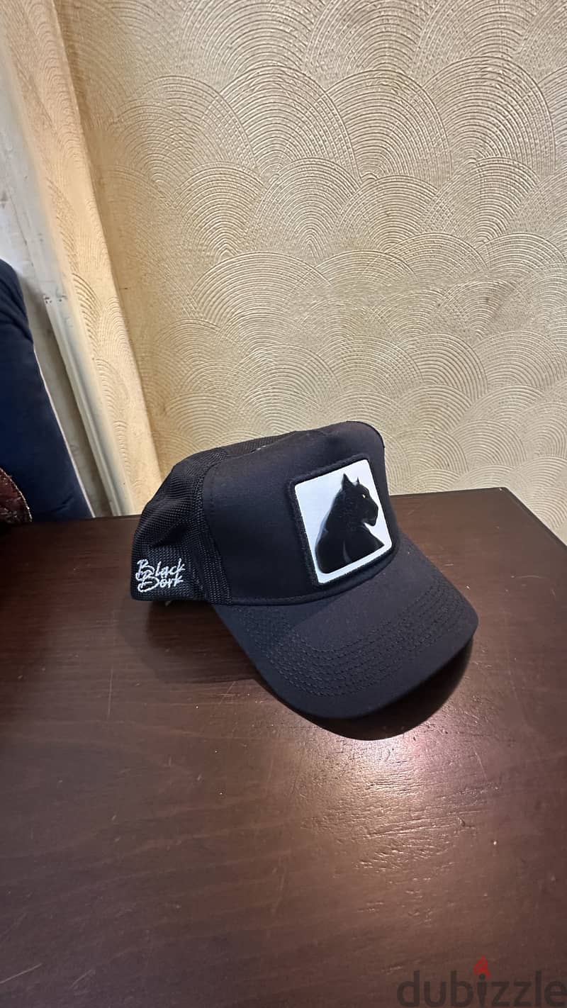 Black bork cap 3