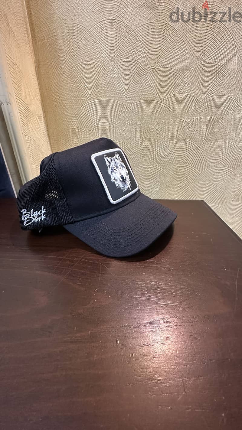 Black bork cap 8