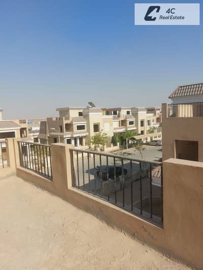 Installment deal lowest total in market best phase villas only ready 2027 garden & roof Rai views near Madinaty & Suez Road S Villa for sale