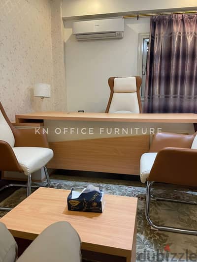 مكتب مدير مودرن  خشب Mdf إسباني ( office manager Modern ) أثاث مكتبي