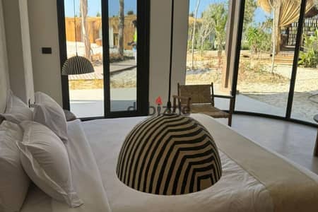 شالية بجاردن متشطب بالتكيفات للبيع في زويا بجوار غزاله باي