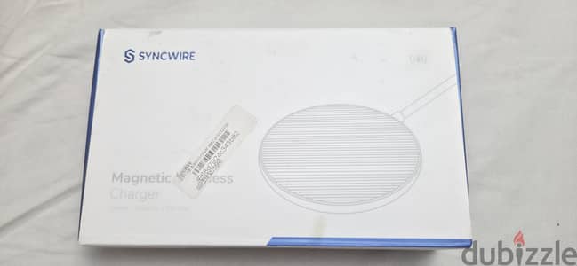 شاحن لاسلكي مغناطيسي Syncwire Magnetic Wireless Charger - بحالة ممتازة