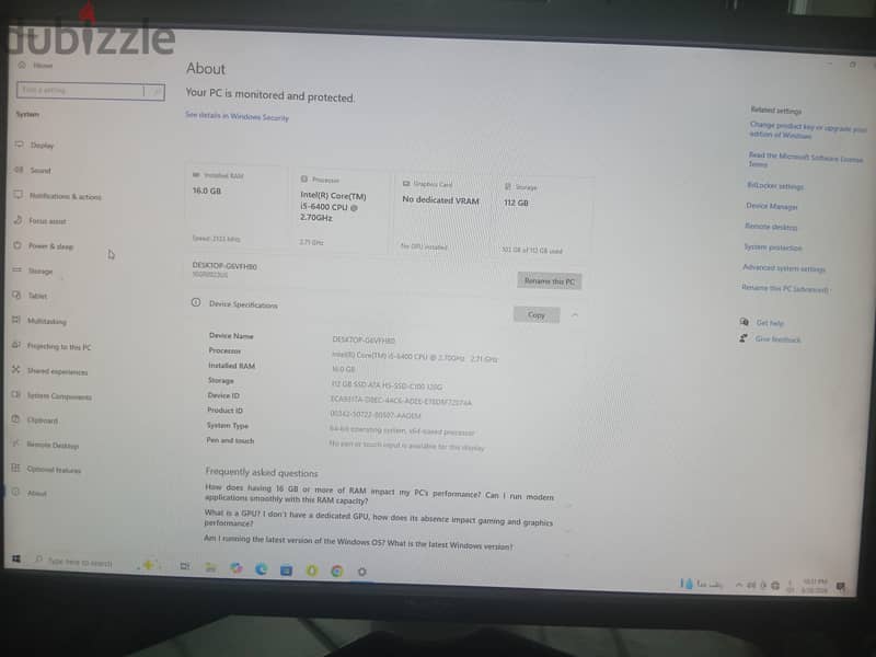 Computer Lenovo ThinkCentre M700 7