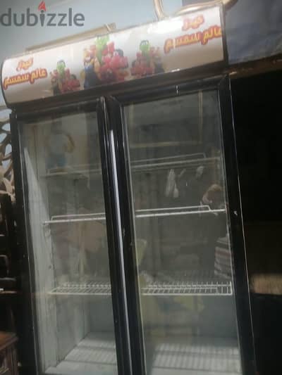 ثلاجه عرض 2 باب للبيع