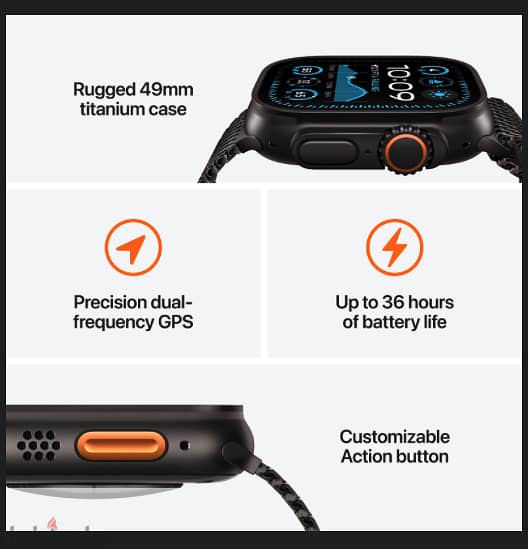 Apple Smart Watch Ultra 2 3