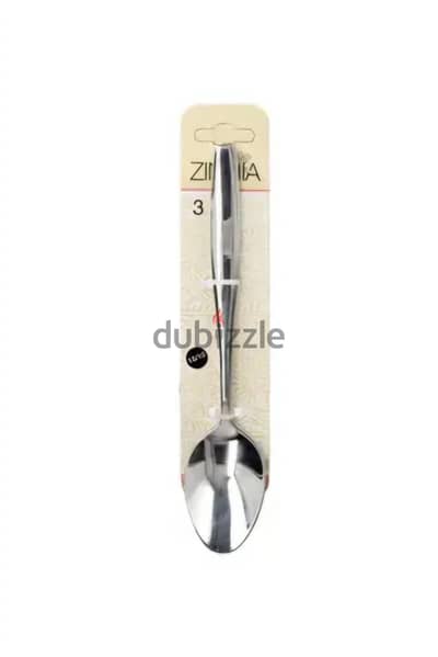 معلقة كبيرة ستانلس ستيل زينيا جودة عالية  Zinnia table spoon