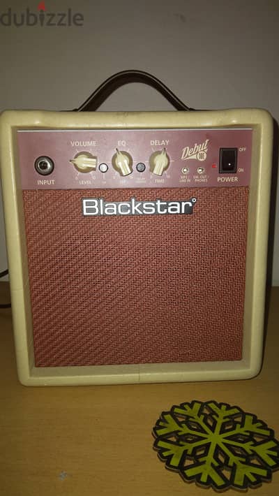 amplifier blackstar debut 10e مستعمل زي الجديد بالظبط من غير كرتونه