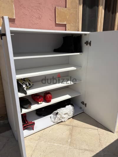 Shoe rack used for one month
