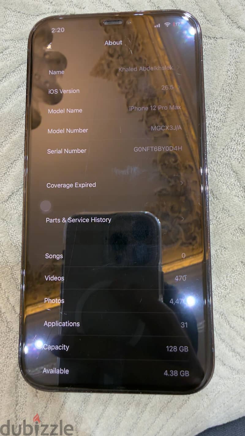 Iphone 12 promax 6