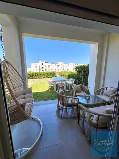 Premium Ground Floor Chalet for Sale in Amwaj North Coast | 2 Bedrooms | 2 Bathrooms | Master Bedroom | Direct Pool View | Fully Air-Conditioned | Pri