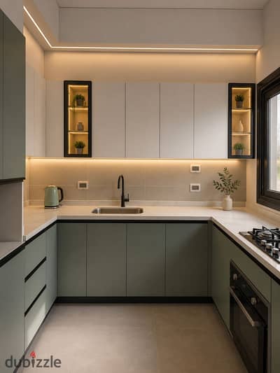 Luxury 3BR Apartment in Privado Madinaty | Lake View |
