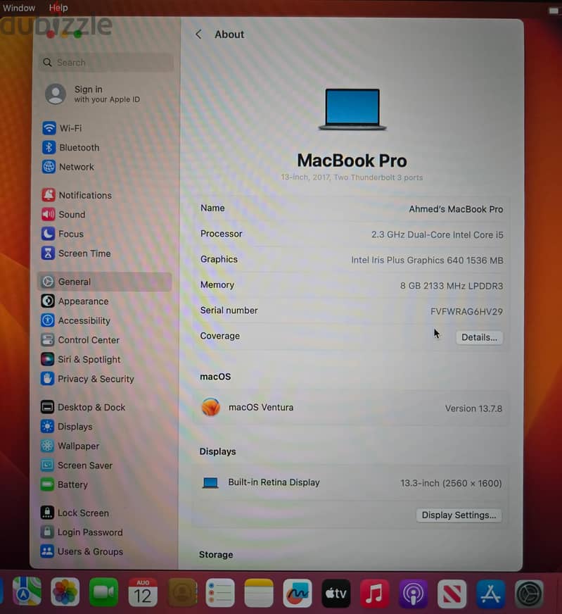 macbook pro 13" (2017) 4