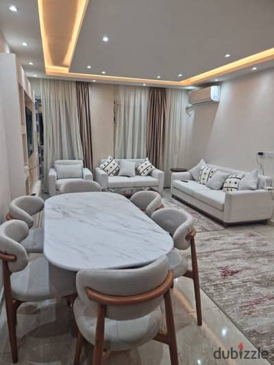 شقة مفروشة للايجار - جنة زايد 1 الشيخ زايد قريبه لسعودى Furnished Apartment for rent - Janna 1 El sheikh zayed