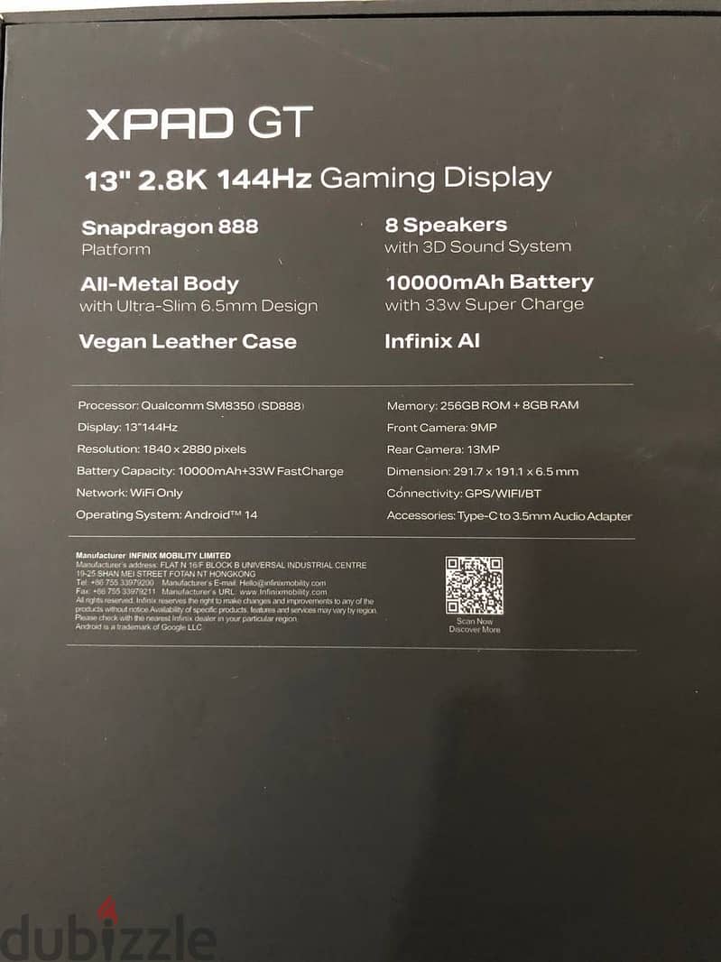 Infinix Xpad Gt 2025 7