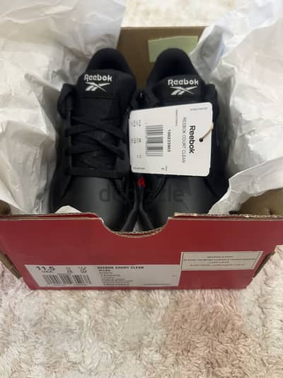 شوز اطفال Reebok original مقاس 28 اسود