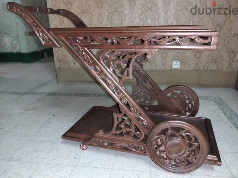 Tea serving trolley 2