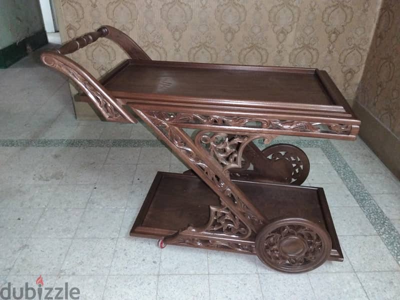 Tea serving trolley 3