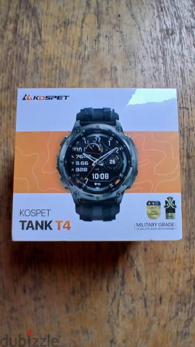 ساعة ذكية KOSPET TANK T4 جديدة متبرشمة زيرو (Original) ​ت